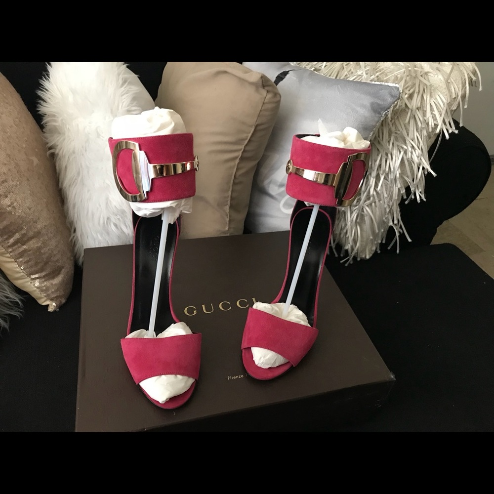 Gucci high heeled sandals